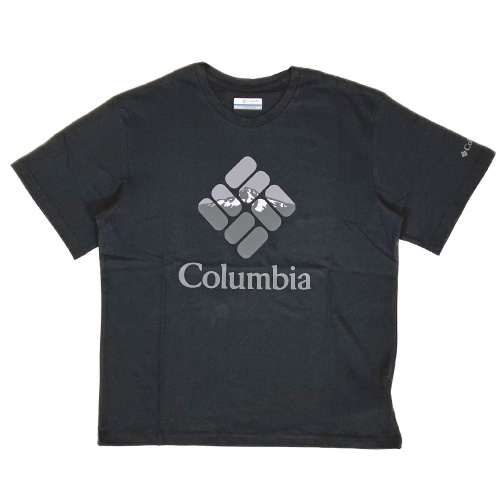 Columbia コロンビア メンズ 半袖Tシャツ ラピッドリッジグラフィックTシャツ オーガニックコットン AX0403 ゆうパケット1点まで送料無料｜bears-mall｜02