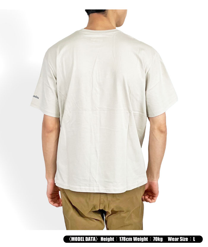 Columbia コロンビア メンズ 半袖Tシャツ ラピッドリッジグラフィックTシャツ オーガニックコットン AX0403 ゆうパケット1点まで送料無料｜bears-mall｜09