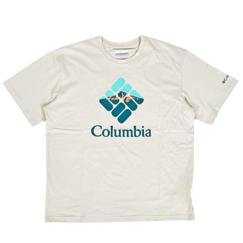 Columbia コロンビア メンズ 半袖Tシャツ ラピッドリッジグラフィックTシャツ オーガニックコットン AX0403 ゆうパケット1点まで送料無料｜bears-mall｜06