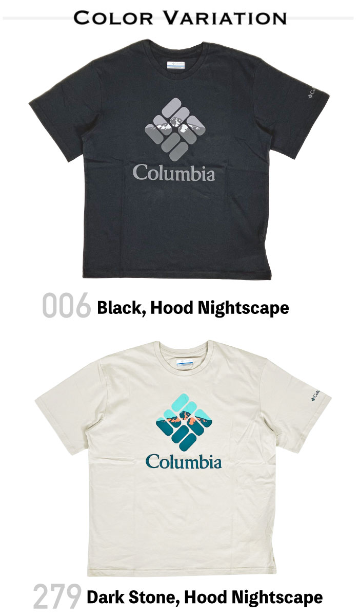 Columbia コロンビア メンズ 半袖Tシャツ ラピッドリッジグラフィックTシャツ オーガニックコットン AX0403 ゆうパケット1点まで送料無料｜bears-mall｜11