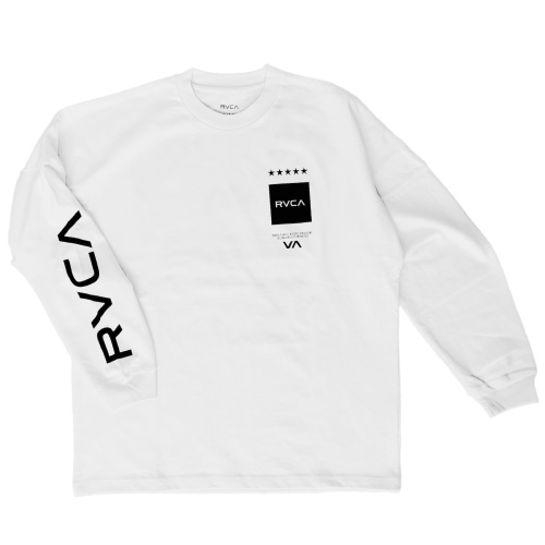 RVCA ルーカ 長袖Tシャツ ロングスリーブ 長袖Tシャツ オーバーサイズ ロンT スポーツ BE041056 ゆうパケット1点まで送料無料