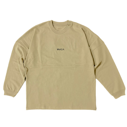 RVCA ルーカ アーチロゴ 長袖Tシャツ ロングスリーブ オーバーサイズ ロンT スポーツ BE041057 ゆうパケット1点まで送料無料