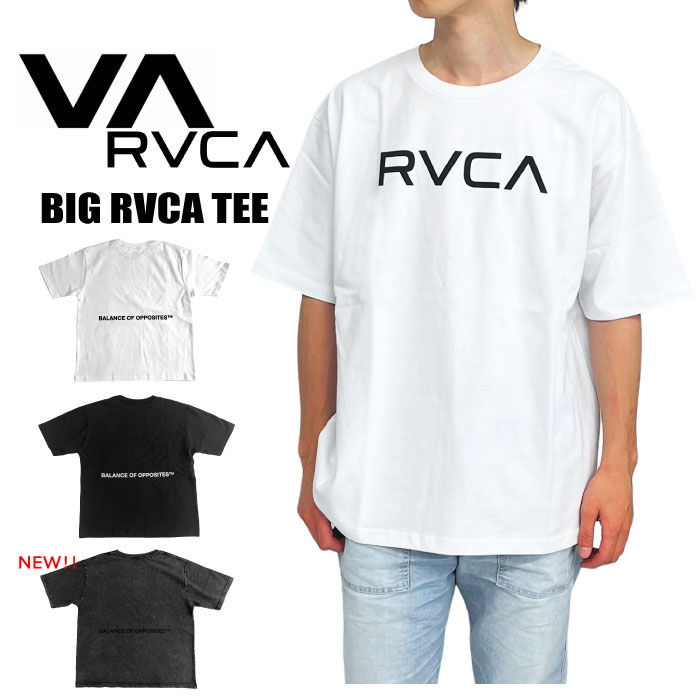 ルーカ RVCA 半袖Ｔシャツ BIG RVCA TEE ストリート メンズ レディース ロゴ オーバーサイズ ビックシルエット BE041226 ゆうパケット1点まで送料無料