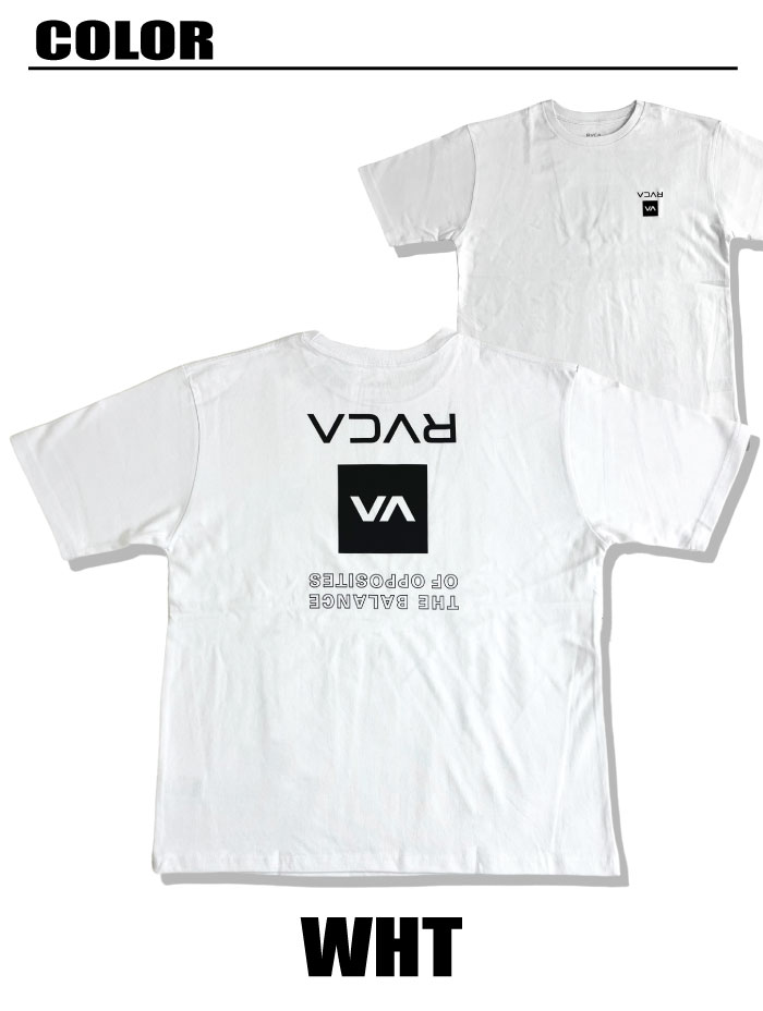 ルーカ RVCA UP STATE TEE Ｔシャツ サーフ スケボー メンズ レディース ロゴ オーバーサイズ ビックシルエット BE041234 ゆうパケット1点まで送料無料｜bears-mall｜09