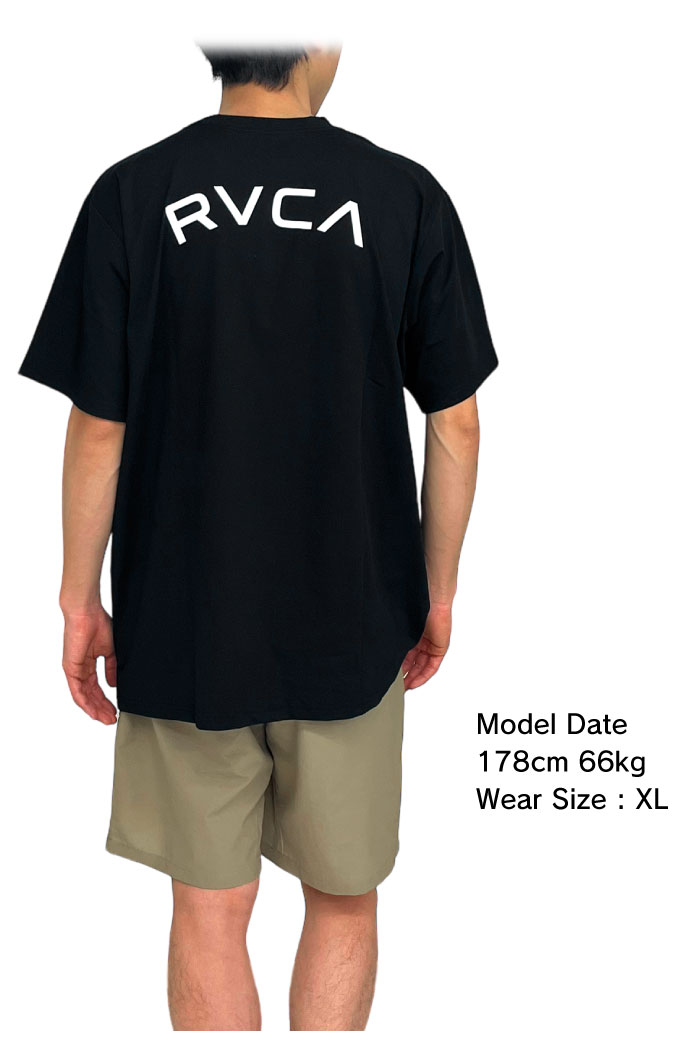 ルーカ RVCA 半袖Ｔシャツ ARCH RVCA SURF SS ラッシュガード スケボー ロゴ メンズ レディース UVカット 速乾 BE041802 ゆうパケット1点まで送料無料｜bears-mall｜05