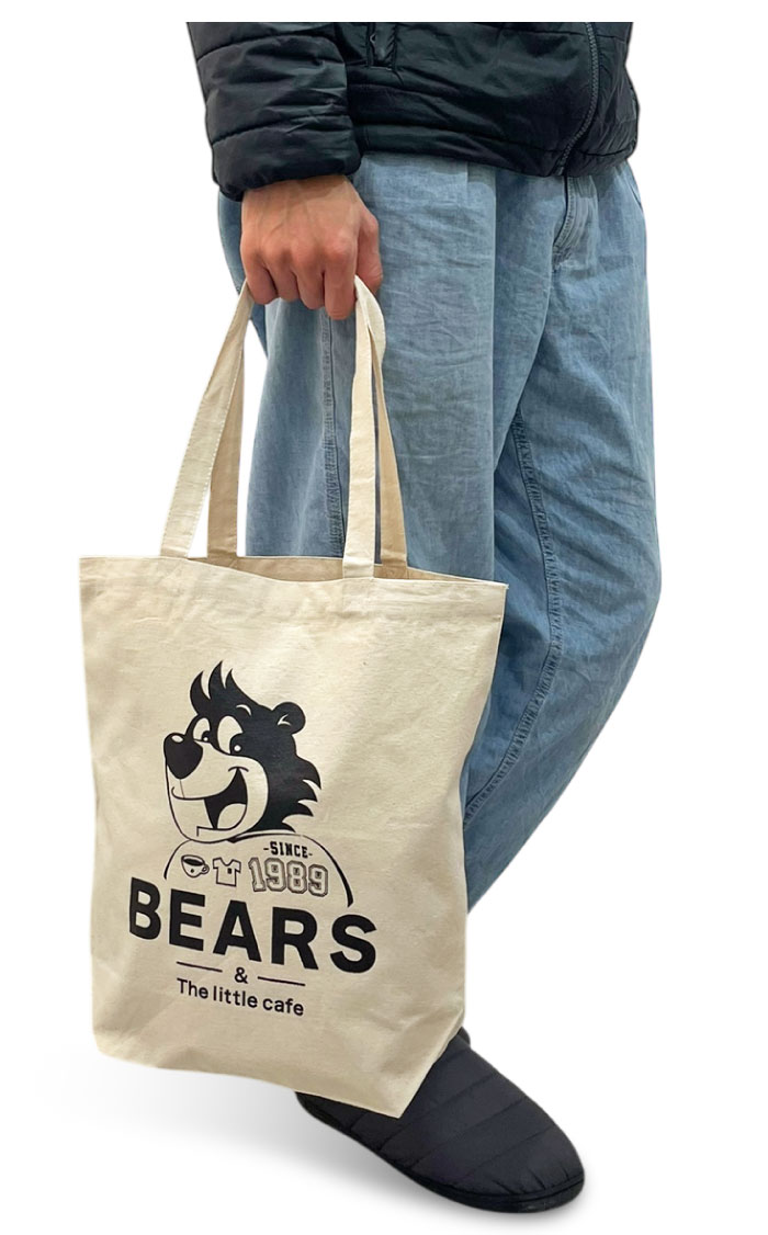 【新品】 クマ トートバッグ トートバッグ クマ くま 新品未使用 - メルカリ