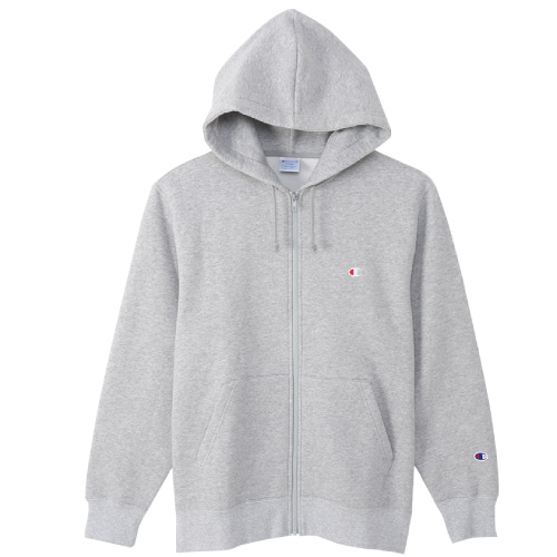 Champion zip clearance up hoodie white