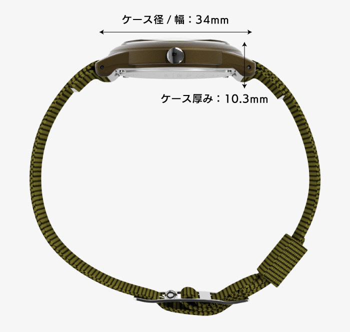 TIMEX タイメックス 腕時計 キャンパー3...の詳細画像4