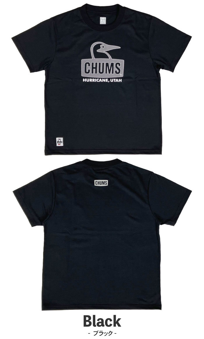CHUMS チャムス ブービーフェイス ワークアウト ドライTシャツ メンズ 半袖Tシャツ レジャー CH01-2375 ゆうパケット1点まで送料無料｜bears-mall｜08
