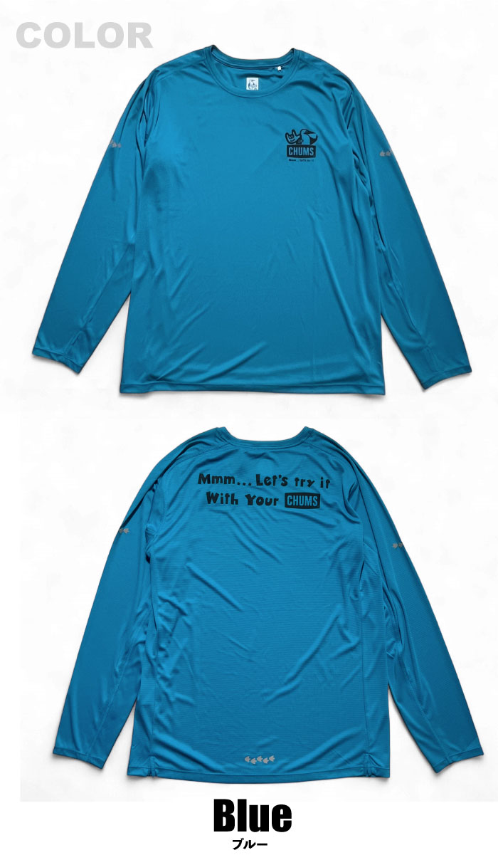 CHUMS（チャムス） チャムス×ミツカ ランニングロングスリーブTシャツ