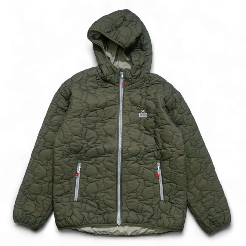 CHUMS（チャムス） 中綿キルトフードジャケット ブービーステッチパ