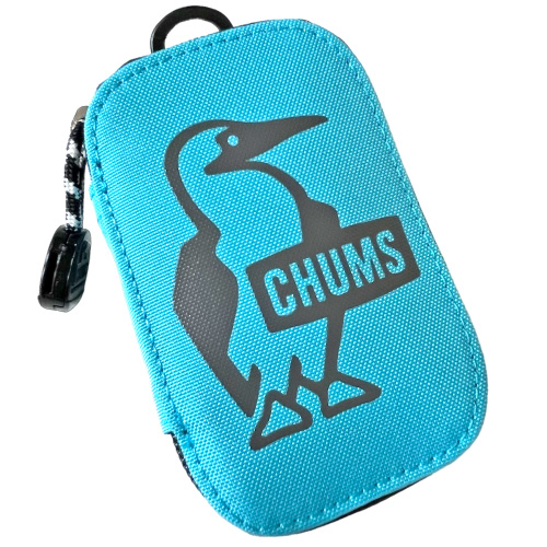 CHUMS チャムス リサイクルオーバルキージップケース スマートキー カード収納 3連キーフック ...