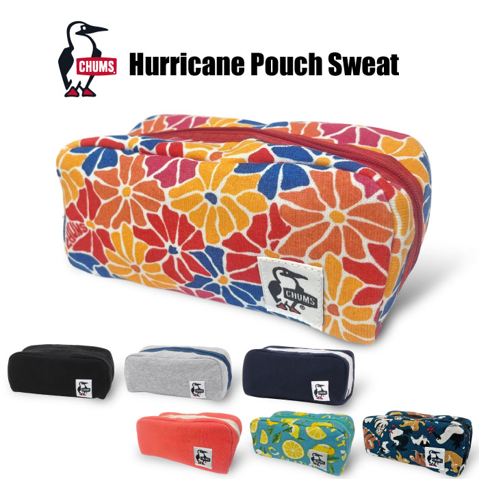 Yahoo! Yahoo!ショッピング(ヤフー ショッピング)CHUMS チャムス ハリケーンポーチスウェット Hurricane Pouch Sweat ペンケース 化粧ポーチ メイク CH60-3592