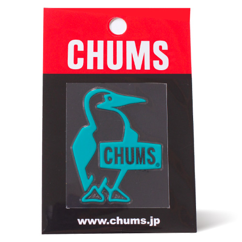 チャムス ブービーバード エンボスステッカー 転写式 シール CH62-1126 CHUMS Booby Bird Emboss Sticker  10点までゆうパケット可能