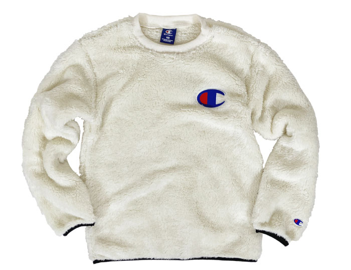 Champion チャンピオン キッズ クルーネックスウェットシャツ