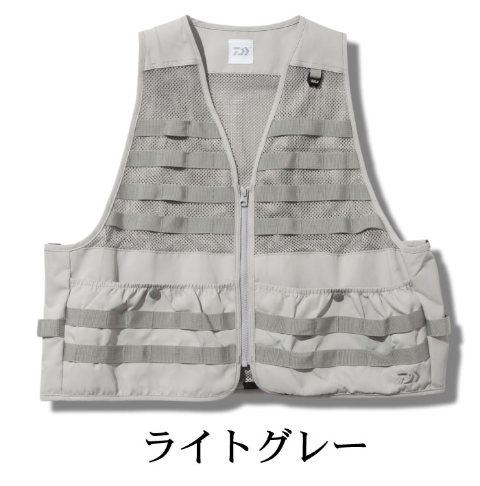 DAIWA（ダイワ） COMBI-UP VEST フィッシングベスト 釣り 防汚 撥水 は