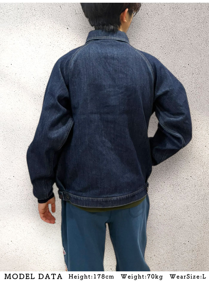 gym master（ジムマスター） ボンディングデニムブルゾン アウター