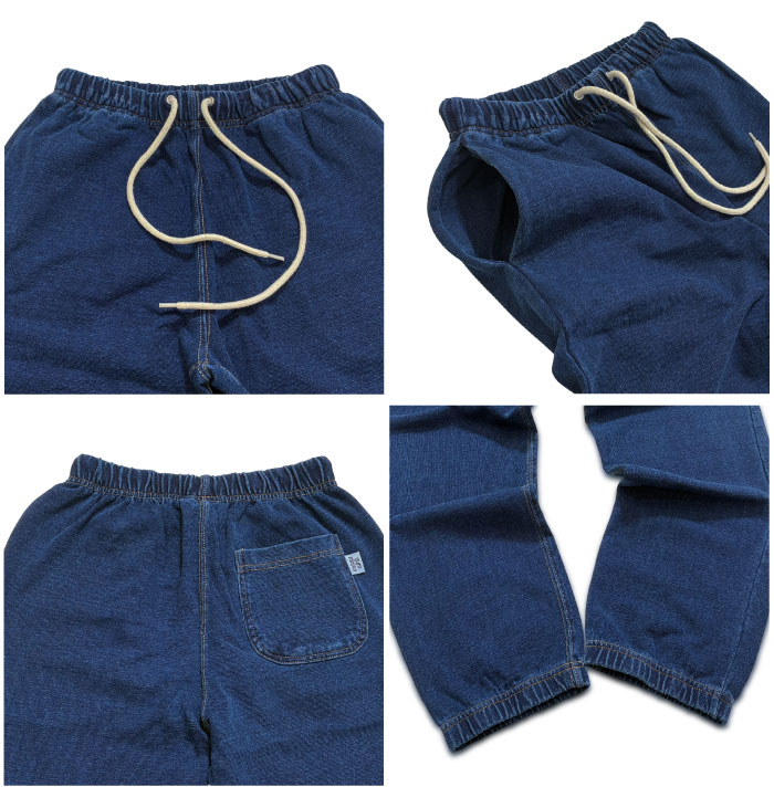 gym master（ジムマスター） 11oz インディゴスウェットパンツ メンズ