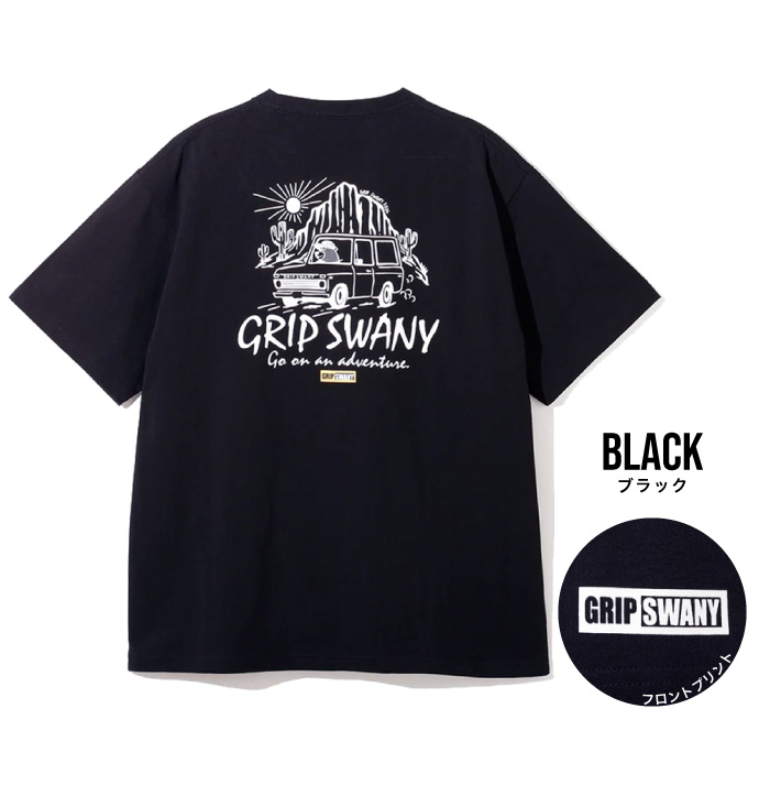 GRIP SWANY（グリップスワニー） 半袖Tシャツ トラベリングベア