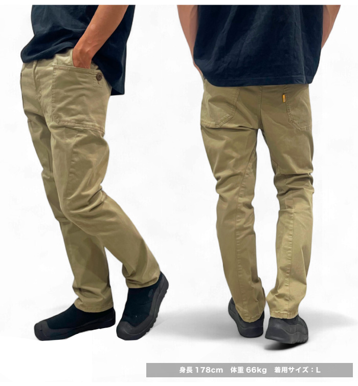 グリップスワニー ジョグ3D キャンプパンツ ソイル L　GSP-55V グリップスワニー GSP-55V ジョグ3Dキャンプ パンツ【 ソイル
