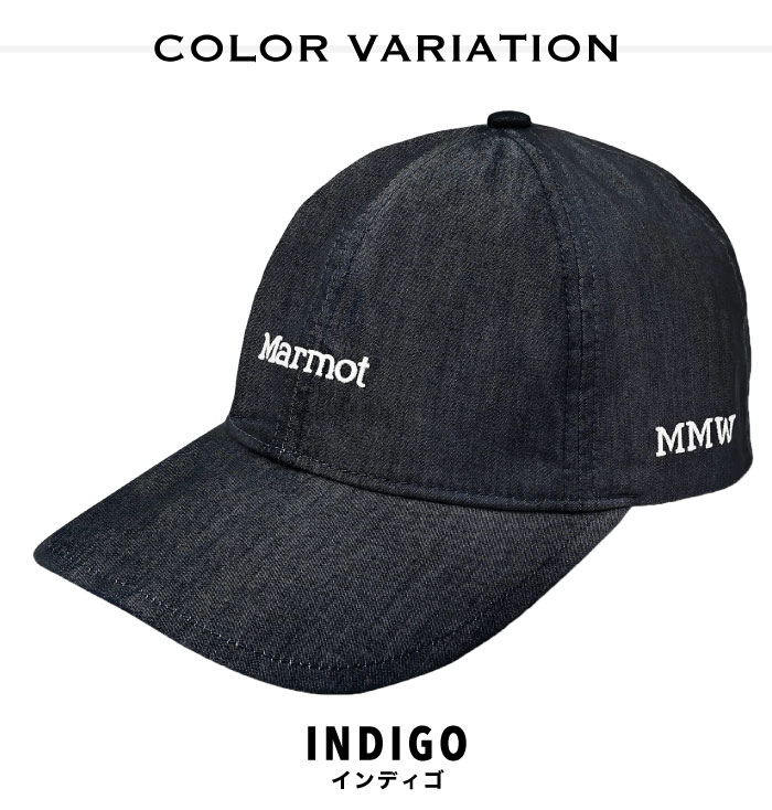 Marmot 青色 キャップ Fサイズ アジャスター付き mar00013-czr01.jpg?fitin=720:720