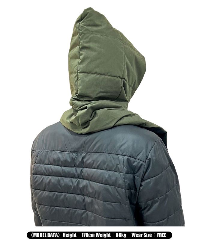 NANGA ナンガ × テンプラサイクル ヒノック ダウンマフラー アウトドア