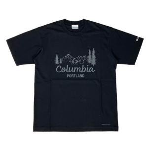 Columbia コロンビア 半袖Tシャツ UVカット ヤハラフォレストグラフィックショートスリーブ...