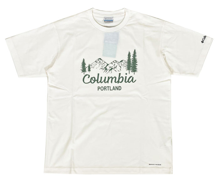 Columbia 半袖Tシャツ UVカット ヤハラフォレストグラフィックショートスリーブティー メン...