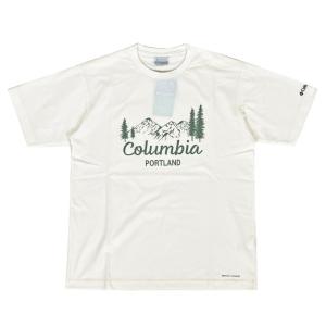 Columbia コロンビア 半袖Tシャツ UVカット ヤハラフォレストグラフィックショートスリーブ...