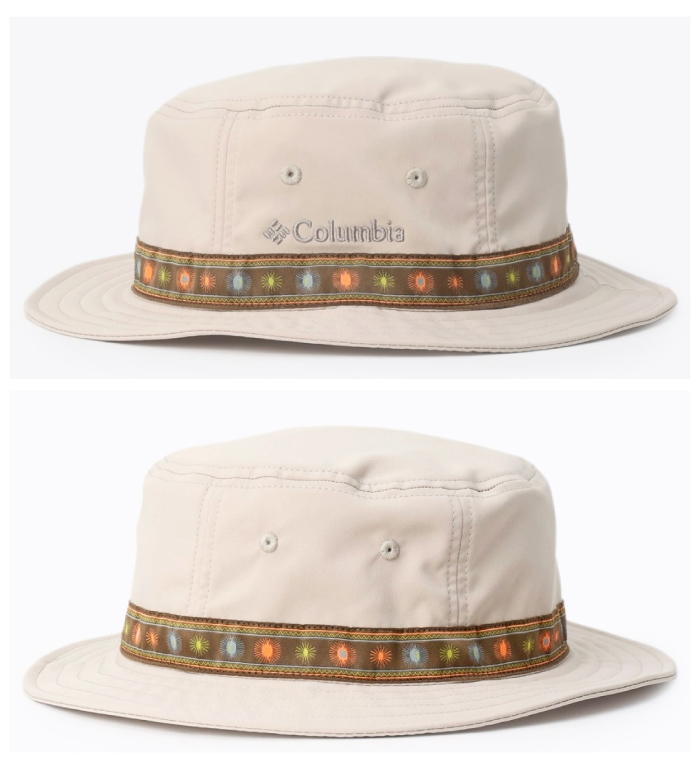 Columbia コロンビア ウォルナットピークバケット 帽子 バケハ 大きいサイズ あご紐付き UVカット UPF50 紫外線対策 日除け PU5041 | Columbia | 07