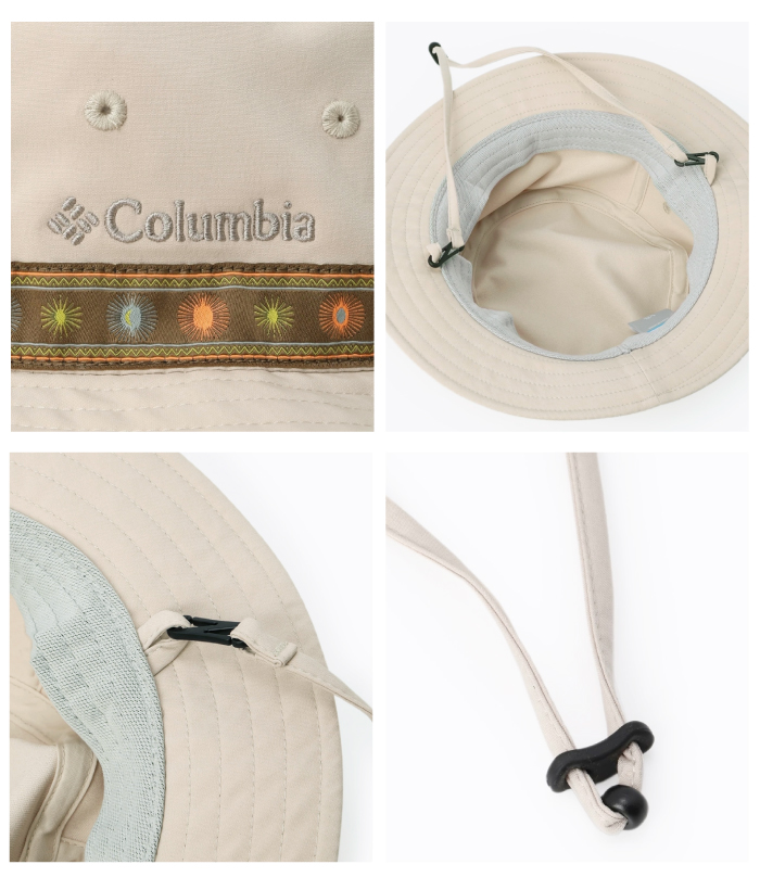 Columbia コロンビア ウォルナットピークバケット 帽子 バケハ 大きいサイズ あご紐付き UVカット UPF50 紫外線対策 日除け PU5041 | Columbia | 08