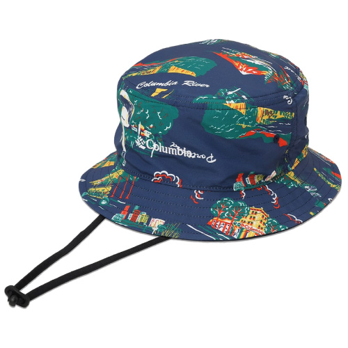 90's Columbia コロンビア USA製 ナイロンハット バケットハット 90's Columbia コロンビア USA製 ナイロンハット バケットハット