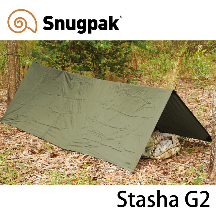 Snugpak スナグパック スターシャ タープシェルター アウトドア キャンプ ソロキャンプ 防水シート リップストップ コンパクト  SP04142OL STASHA-G2 :STASHA-G2:BEARS-MALL - 通販 - Yahoo!ショッピング