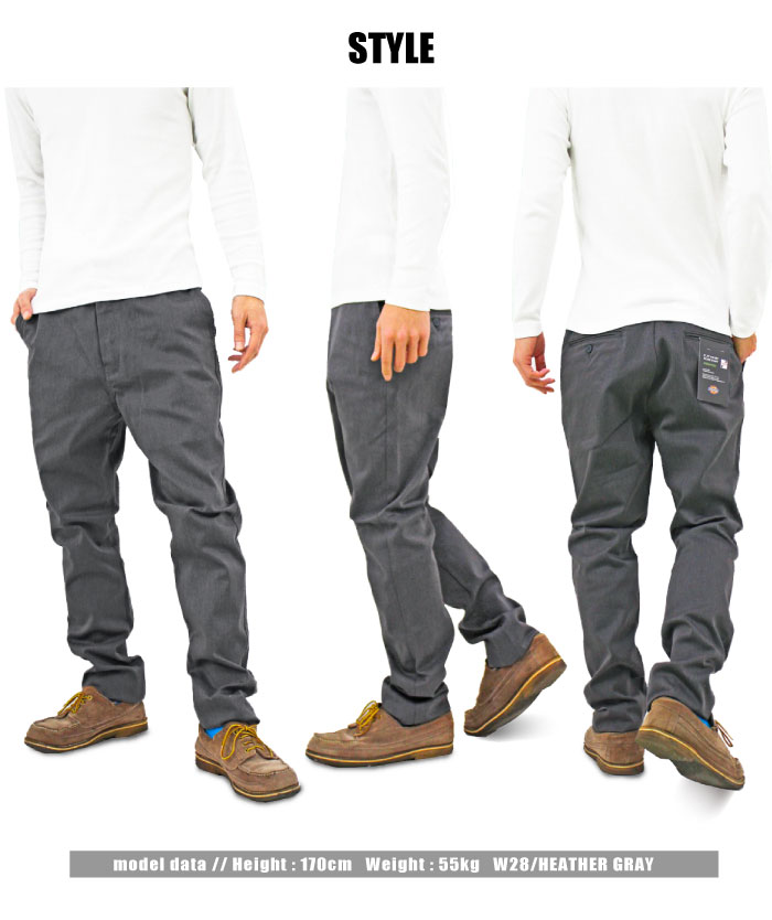 Dickies ディッキーズ リニューアル TCストレッチ ジョッパーズ ワークパンツ メンズ チノパン WD5876N 裾上げ不可 関連画像2