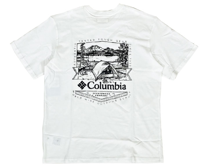 Columbia コロンビア 半袖Tシャツ ロッカウェイリバー バック グラフィックショートスリーブ...