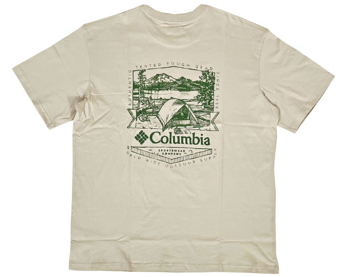Columbia コロンビア 半袖Tシャツ ロッカウェイリバー バック グラフィックショートスリーブティー メンズ  XE4916 ゆうパケット1点まで送料無料｜bears-mall｜05