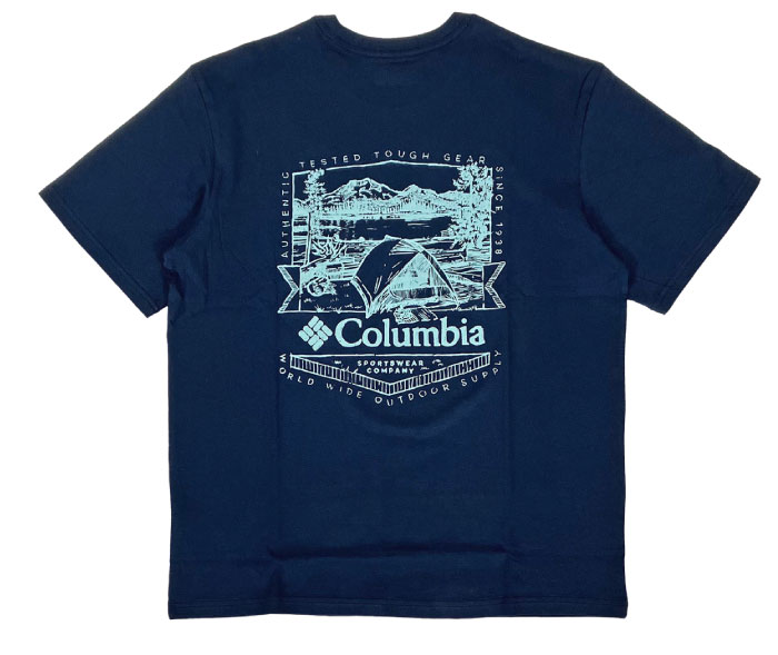 Columbia コロンビア 半袖Tシャツ ロッカウェイリバー バック グラフィックショートスリーブティー メンズ  XE4916 ゆうパケット1点まで送料無料｜bears-mall｜07