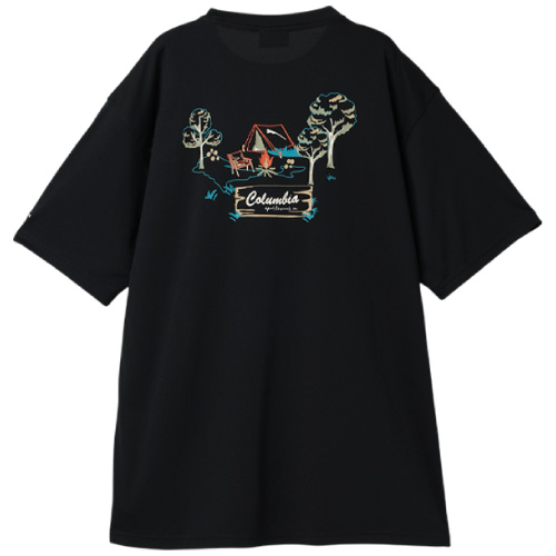 Columbia（コロンビア） 半袖Tシャツ メンズ 接触冷感 吸湿速乾 レイク