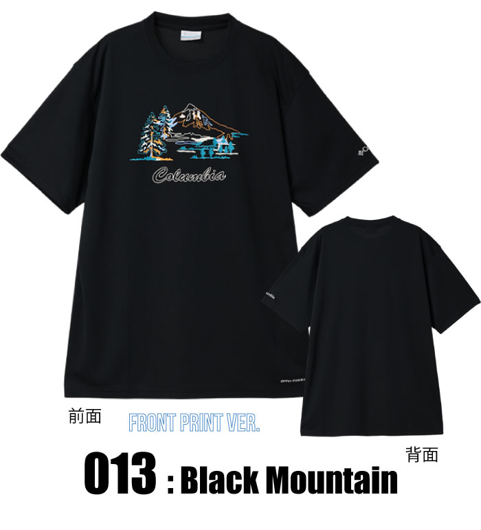 Columbia（コロンビア） 半袖Tシャツ メンズ 接触冷感 吸湿速乾 レイク