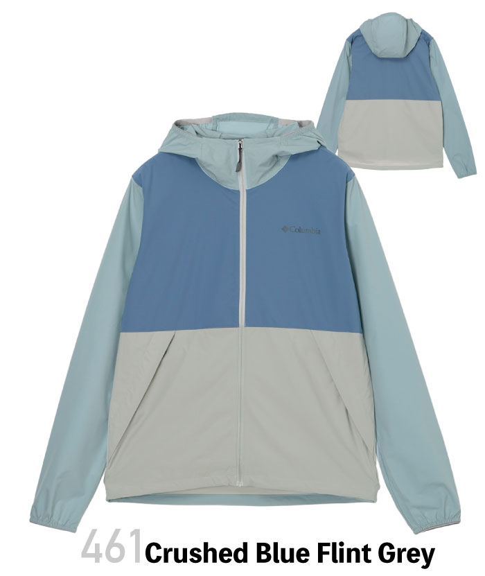Lサイズ　スキーウェア 水色と白のパターン　Columbia コロンビア Columbia（コロンビア） ライトキャニオンソフトシェルジャケット