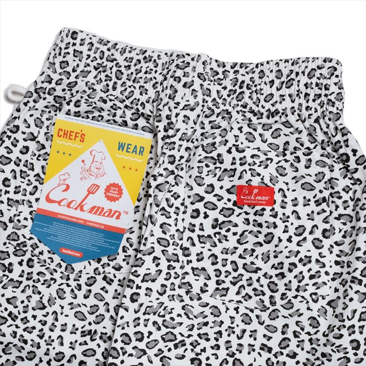 COOKMAN クックマン シェフパンツ Chef Pants Snow Leopard