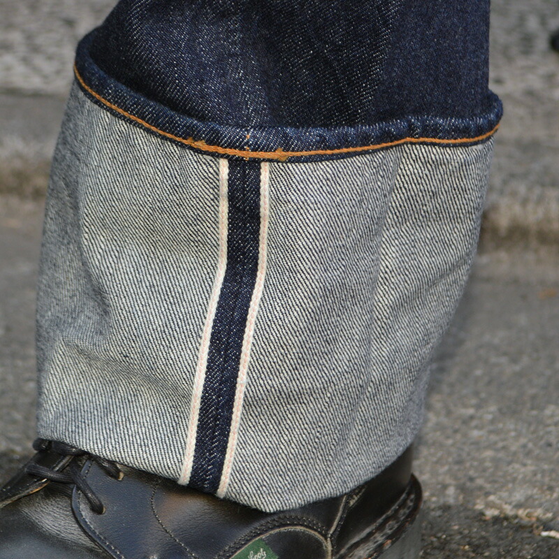 【希少】TCBデニム　50s モデル　セルビッジ　鬼フェード　襤褸　ヒゲハチノス TCB jeans 
