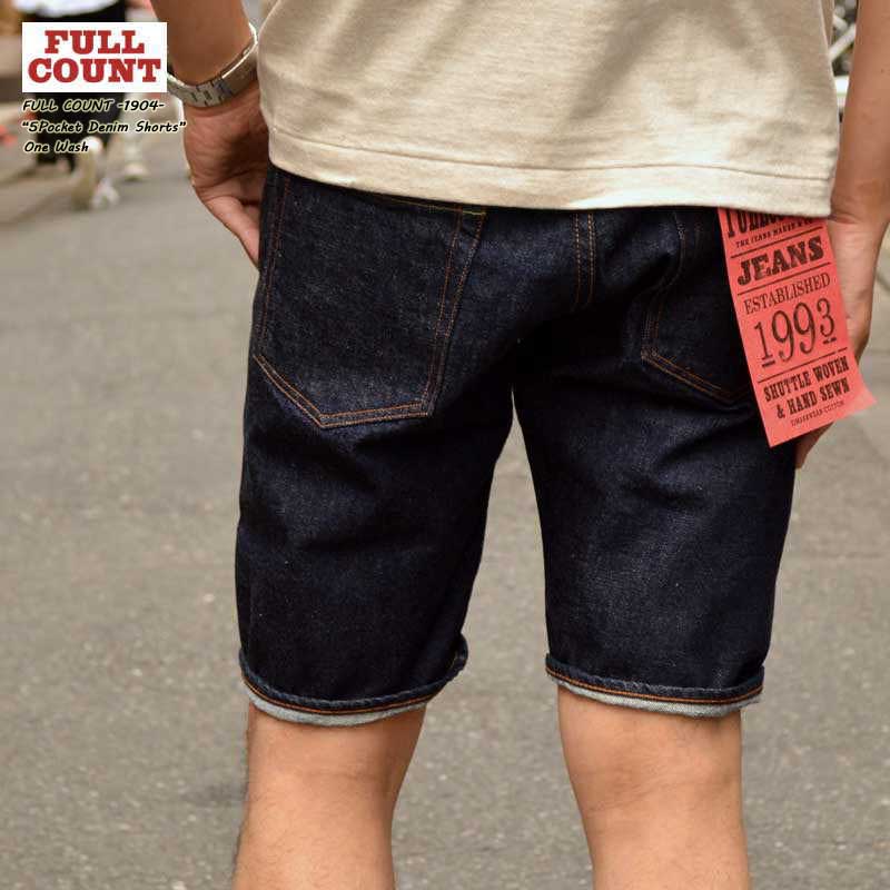 1904-25 - 5 Pocket Denim Shorts - – FULLCOUNT