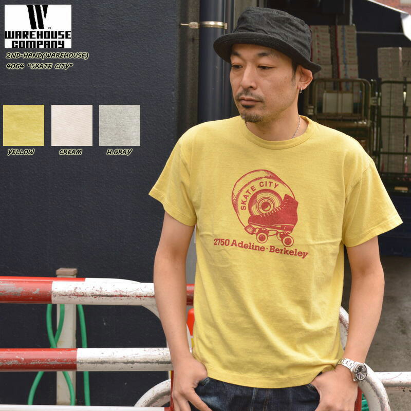 【美品】WAREHOUSE 2ND-HAND セコハン Tシャツ Lサイズ mo-4064sc.jpg