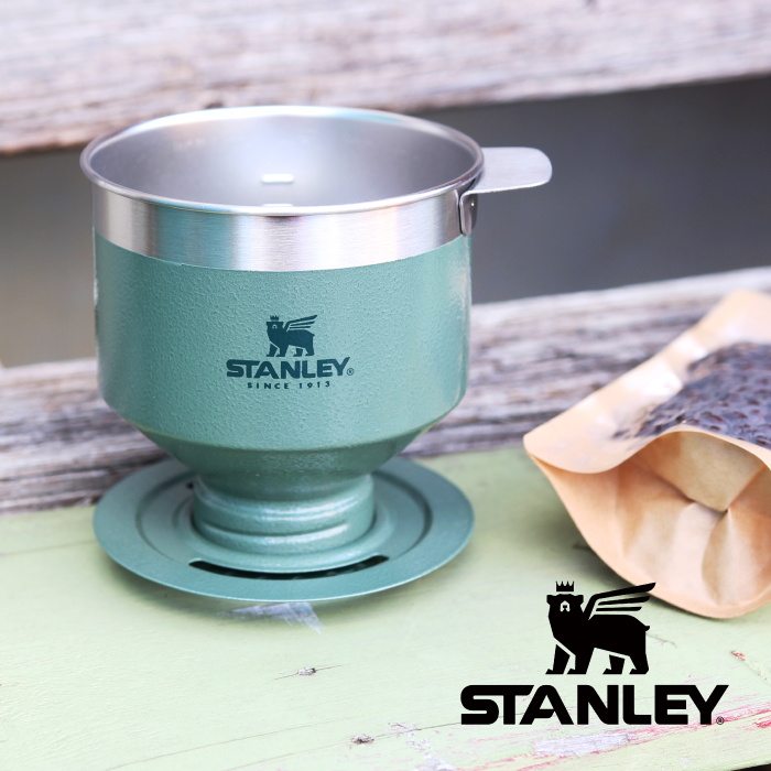 STANLEY スタンレー クラシック プアオーバー コーヒードリッパー フィルターレス ドリップ アウトドア キャンプ バーベキュー 登山 珈琲  食洗機可 09383