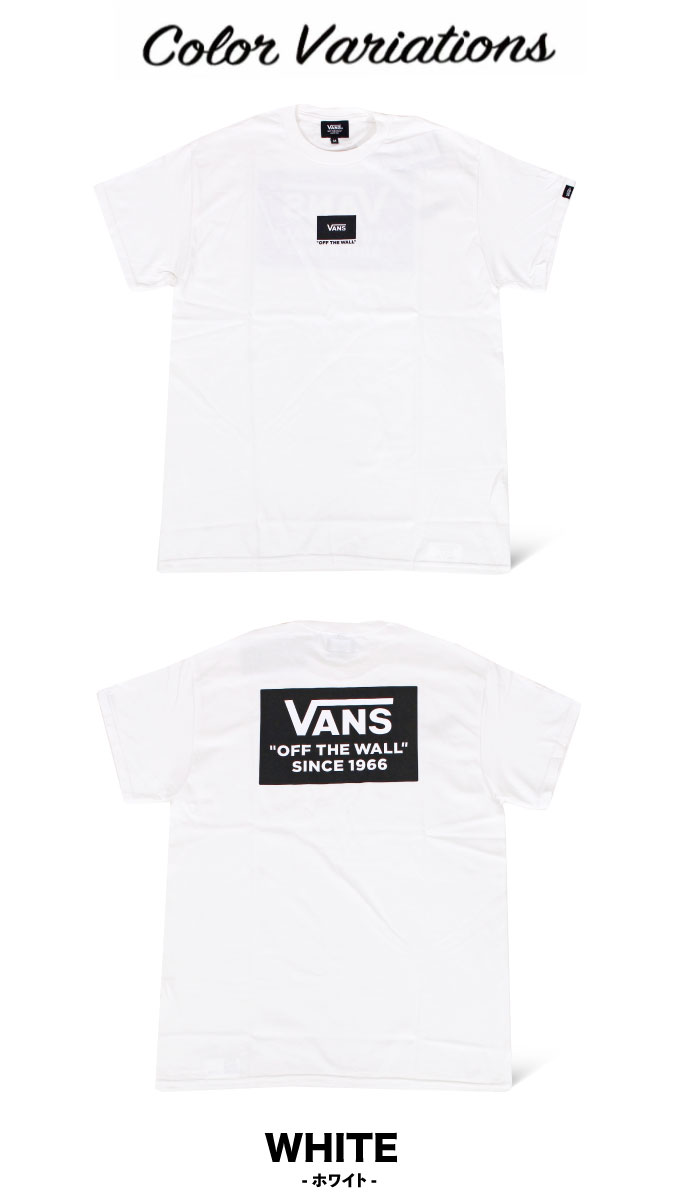 VANS バンズ M Rectangle Logo 半袖Tシャツ　ストリート ヴァンズ スケーター スケボー 123R1011600 1点までゆうパケット可能 SALE｜bearsstore｜04