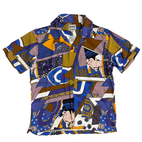 HOUSTON（ヒューストン） アロハシャツ (浮世絵) ALOHA SHIRT 半袖