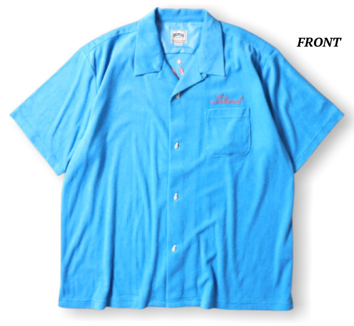 HOUSTON（ヒューストン） PILE BOWLING SHIRT(VIETNAM) / パイル