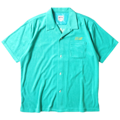 HOUSTON（ヒューストン） PILE BOWLING SHIRT(HAWK) / パイル