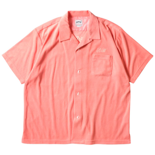 HOUSTON（ヒューストン） PILE BOWLING SHIRT(HAWK) / パイル